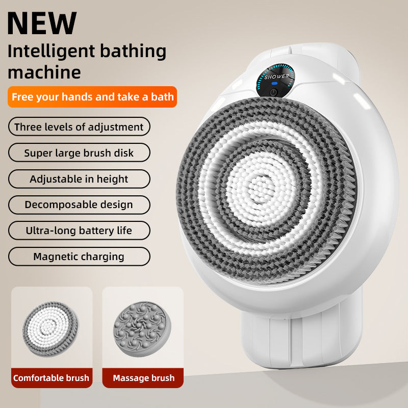 SensaFlow® Automatic Electric Back Scrub Bath Brush