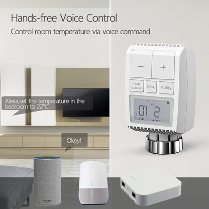 SensaFlow® Smart Radiator Thermostat Temperature Controller