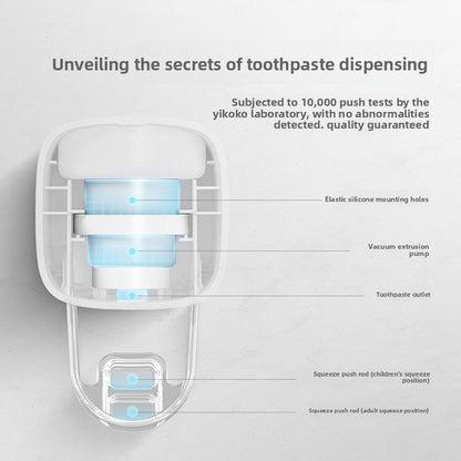 Automatic Toothpaste Dispenser Wall Mount